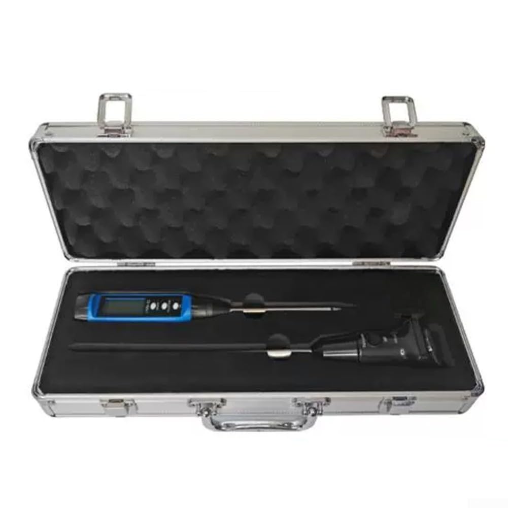 Medidor digital de pH y conductividad, probador de suelo de 3-14 pH y 0-19,99 mS/cm con pantalla LCD, compensación automática de temperatura, sonda portátil para agricultura y jardín agrícola