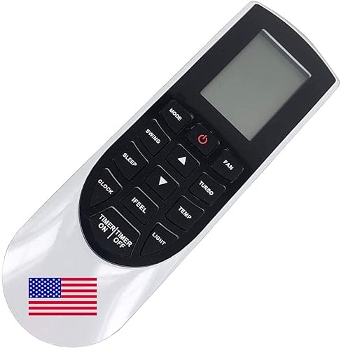 YAN1F1 Reemplazo de control remoto de aire acondicionado para GREE VIR09HP115V1AH VIR12HP230V1AH VIR24HP230V1AH VIR36HP230V1AH AC Control remoto de