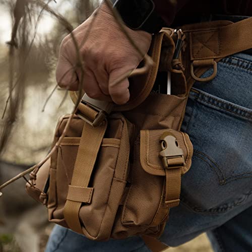 Antarctica Waterproof Military Tactical Drop Leg Pouch Bag Type B Cross Over Leg Rig Outdoor Bike Cycling Hiking Thigh Bag #TOP1