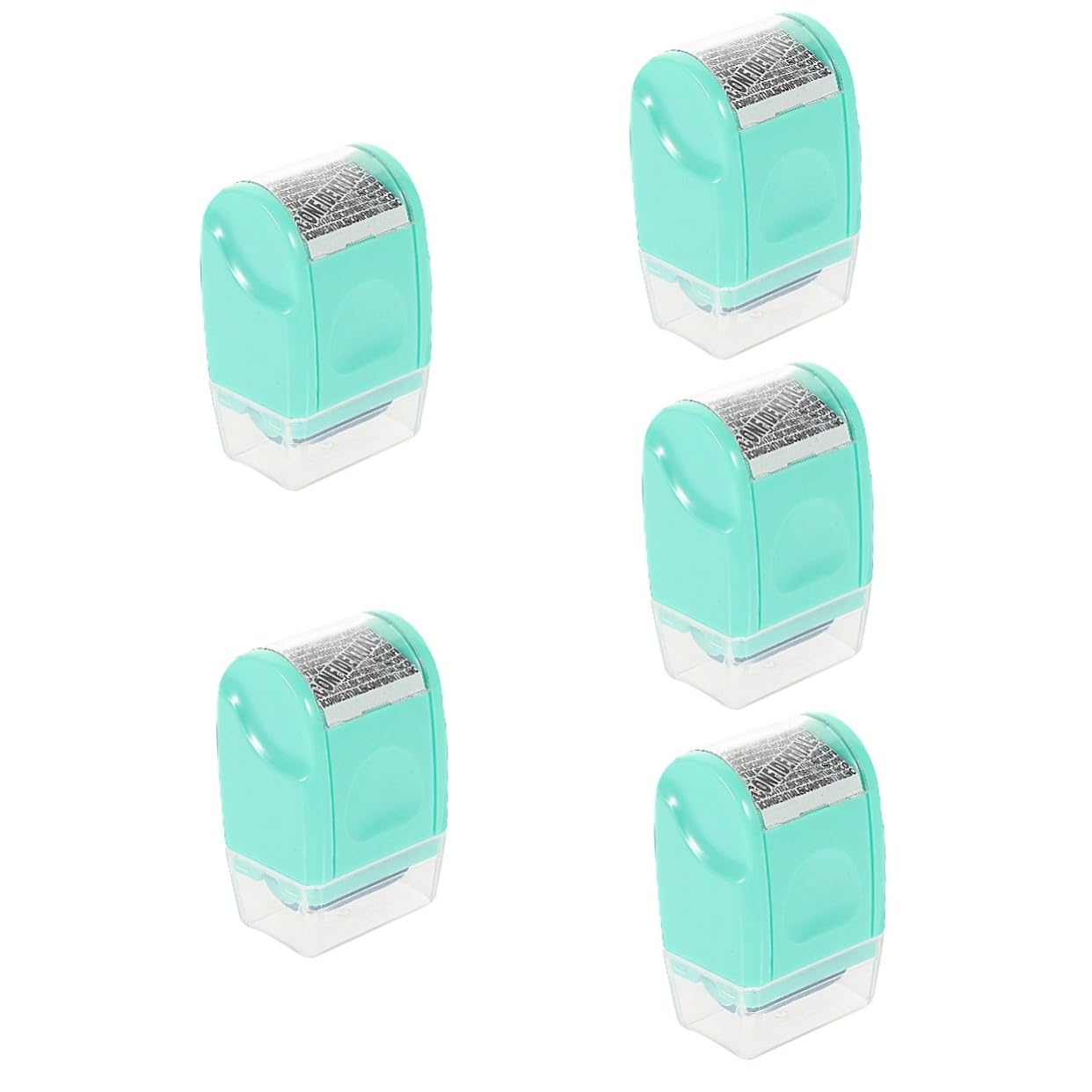 EXCEART 5 Pezzi Di Timbro A Portatile Per Id Accessorio Per La Casa Materiale Plastico Facile Da Usare