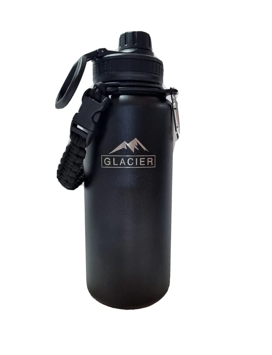 Glacier Vacuum Insulated Stainless Steel Water Bottle (Cold 48 Hrs/Hot 24 Hrs) 32oz