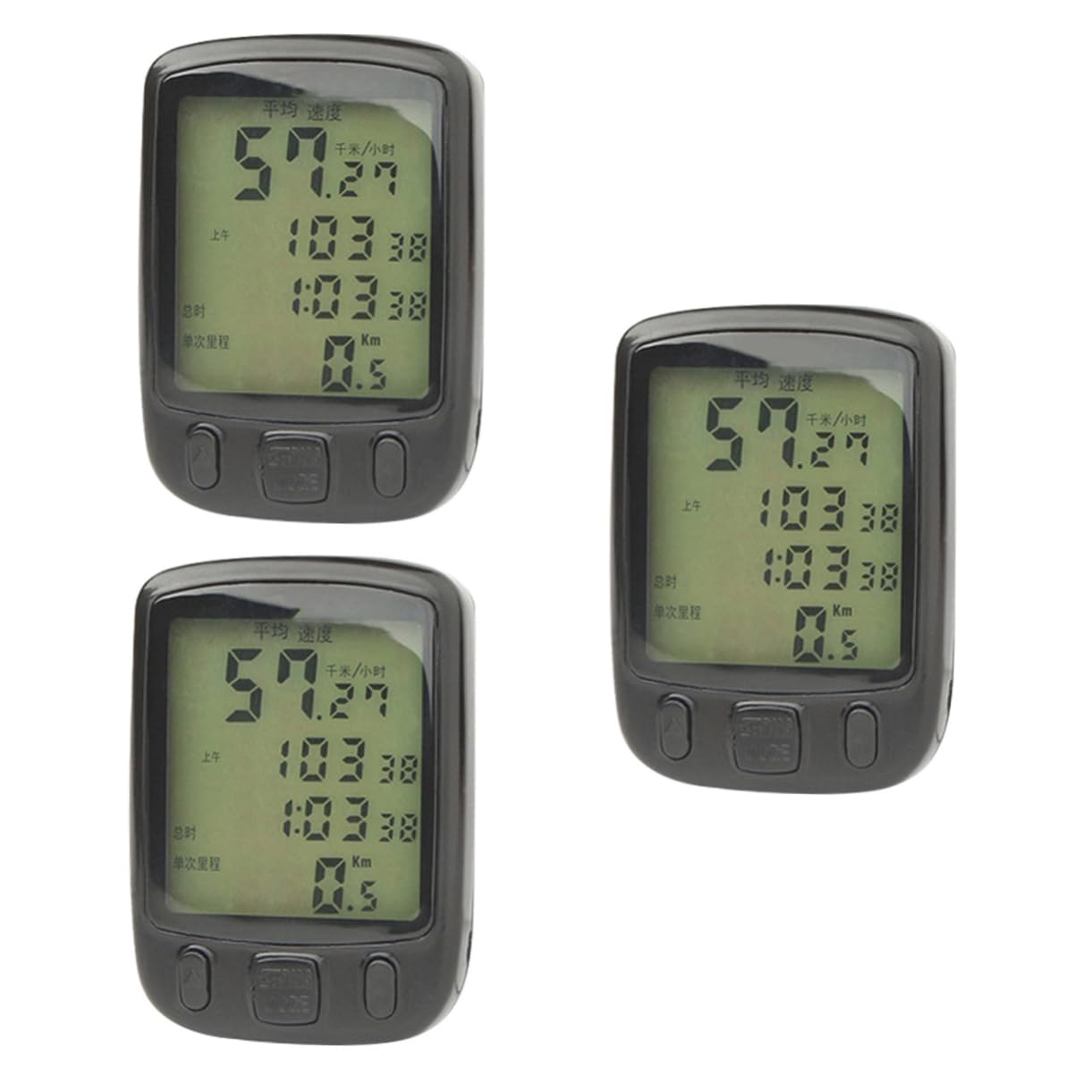 INOOMP 3Pcs Cyclette Bicicleta Estatica Para Ejercicios Excersize Bike Cyclette Ciclo Computer Computer Bici Ciclo Tachimetro Bici Tachimetro Contachilometri Bicicletta Apparecchio