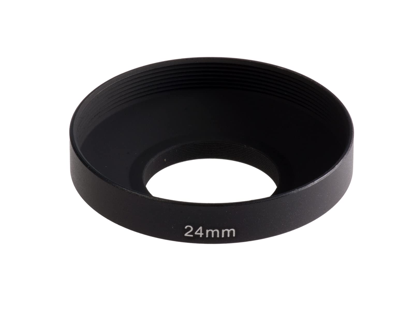Amazon | 【八仙堂】 広角レンズ用フード ねじ込み式 黒色 (24mm, 黒色