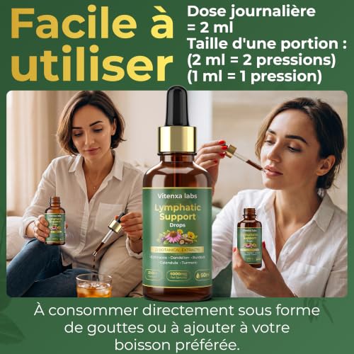Gouttes drainage lymphatique 60 ml (Pack of 2) – vue 8