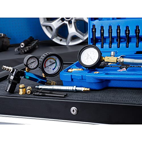 Foto von BGS 8401 | Kompressions- und Druckverlust-Test-Satz für Benzin- und Dieselmotoren | Messen | Prüfer | Verdichtung prüfen