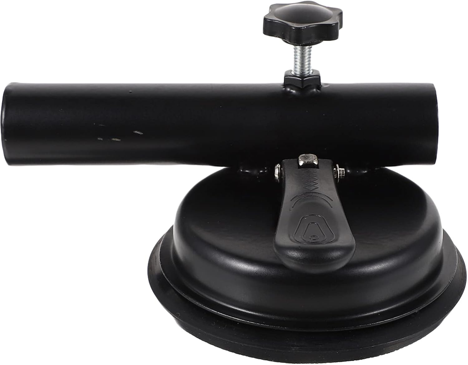 DOITOOL Flag Pole Holder Bracket, Universal Suction Cup Flag Pole Bracket Multi- Function Flag Pole Kit Heavy Duty Flag Pole Mounting Bracket for Rv Truck Car House Wall, Black