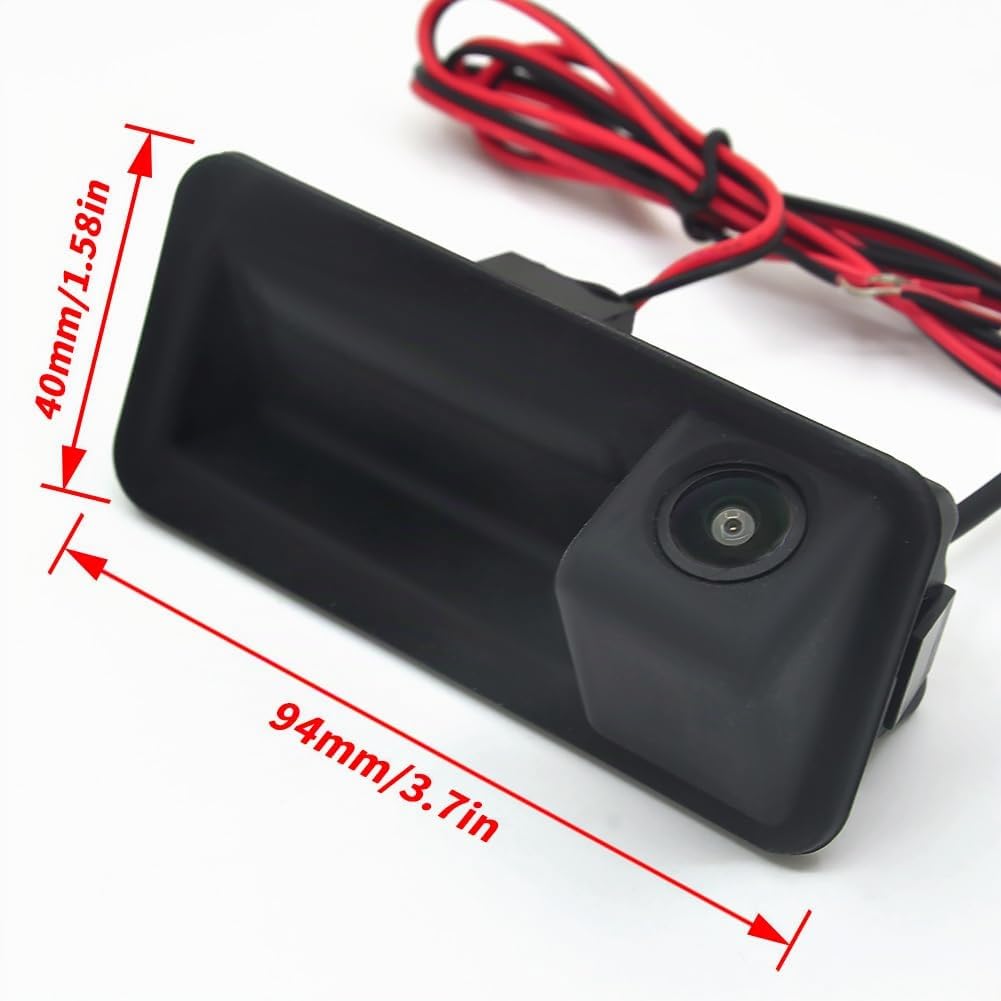 Auto Wayfeng WF® Telecamera posteriore per auto 170° 1080P AHD per Ford Focus 2 MK2 Mondeo MK4 S-Max C-Max Kuga MK1 Fiesta MK7 Rover Range Freelander 2 (AHD)