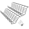 UPKOCH 2 stuks onder bureau kabel management tablet bureau kabel tablet voor kantoor studio en thuis perfect staand…