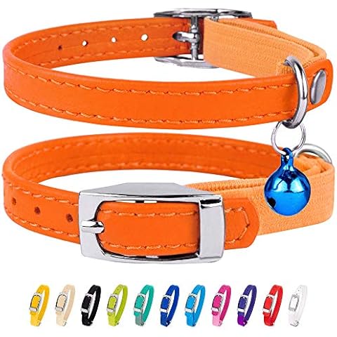 Collier en cuir pour chat CollarDirect Cover