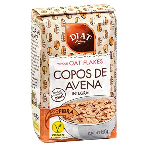 DIAT Radisson - Copos de Avena sin Azúcar | Alto Contenido en Fibra | Copos de Avena Naturales | Sin Azúcares Añadidos