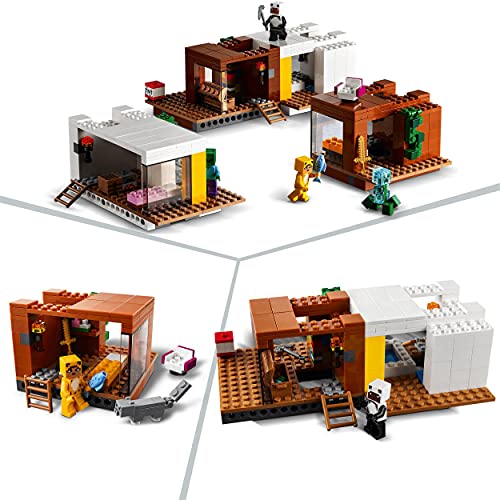 LEGO 21174 Minecraft Das moderne Baumhaus Spielzeug, Set für Jungen und Mädchen ab 9 Jahren mit Figuren – Ansicht 3