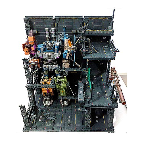 PeleusTech Hangar Garage Model Display Base for Gundam PG MG HG RG (Without Mecha)