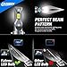 FAHREN H11/H9/H8 LED Headlight Bulbs, 60W 14000 Lumens Super Bright LED Headlights Conversion Kit 6500K Cool White IP68 Waterproof, Pack of 2