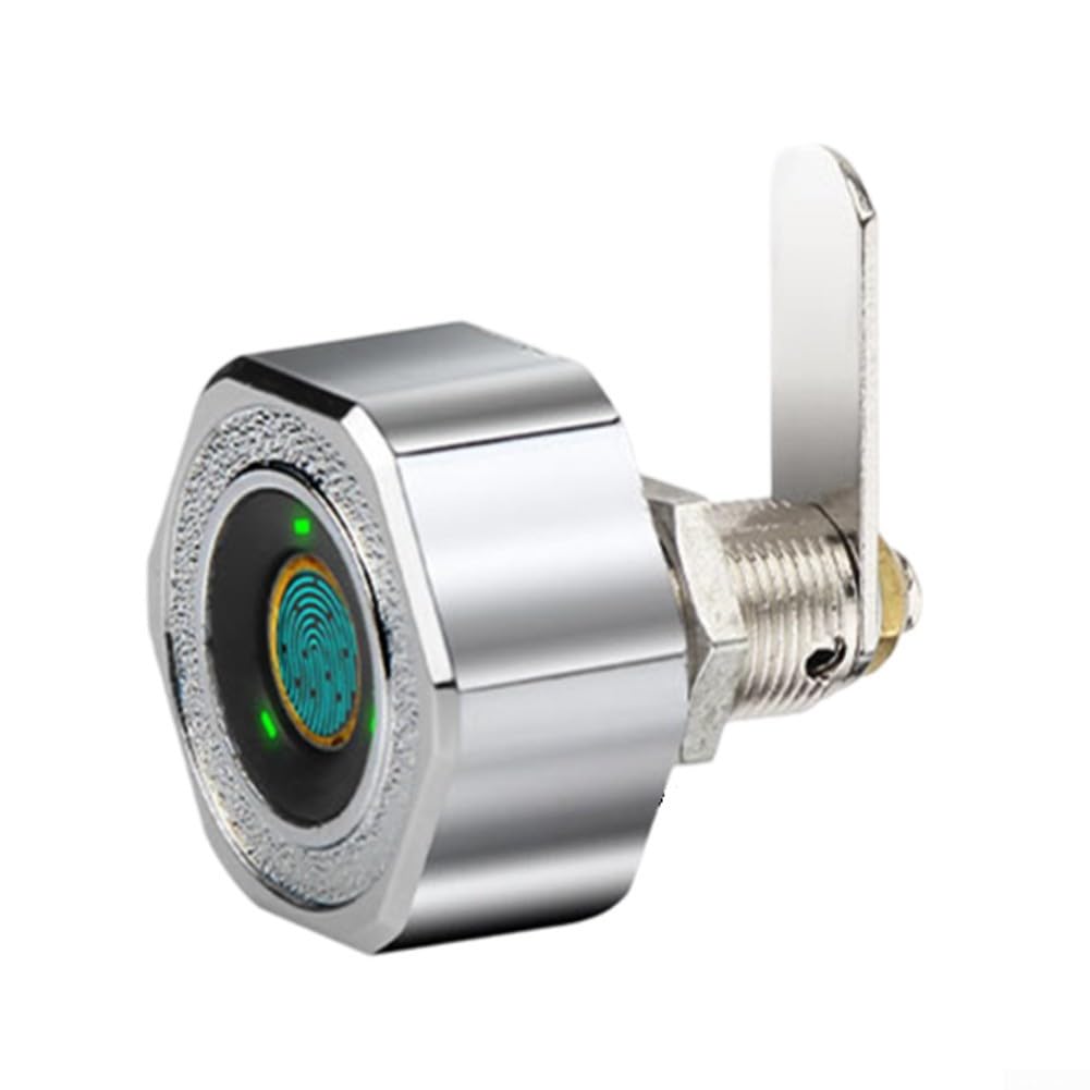 Serrure à empreinte digitale pour tiroir de bureau et boîte de rangement cylindre 20mm