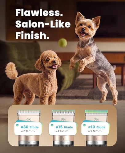 oneisall Dog Grooming Clippers with LED Display for Dogs & Cats - Image 4