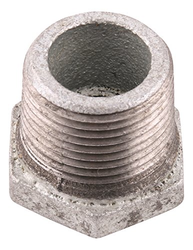 Preisvergleich Produktbild Sanitop-Wingenroth 13181 0 Temperguss Reduzierstück Nr. 241, Innengewinde, Verzinkt, 3 / 4 Zoll AG x 3 / 8 Zoll IG, 3 / 4 x 3 / 8