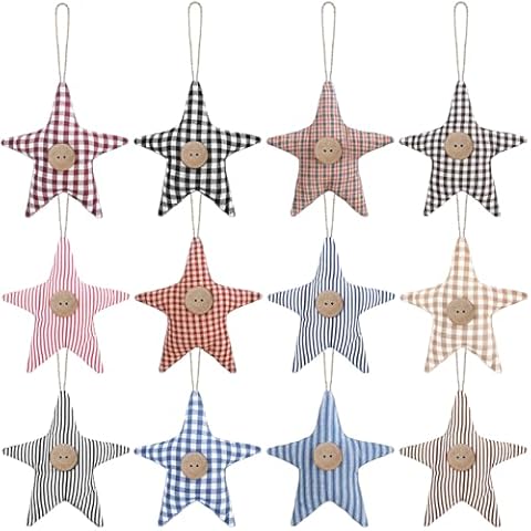 Syhood 24 Rustic Christmas Stars Cover