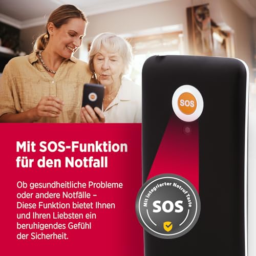 Olympia Seniorenhandy LUX Komfort-Mobiltelefon für Senioren