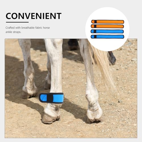 Bandas LED para patas de caballo y vendaje lavable y transpirable ecuestre 4