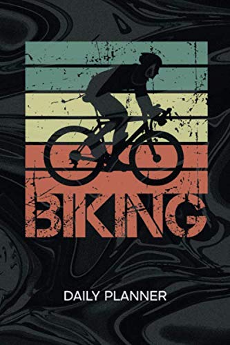 DAILY PLANNER WEEKLY CALENDAR: Biker Organizer UNDATED - 120 Pages 52 Weeks Monday to Sunday - Triathlon Notebook Journal Cyclist - Racing Bike To-Do List for Biker & Racing Cyclist