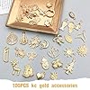 VYZUTR 100 Pièces Breloque pour Bracelet Mixte Charms Pendentifs DIY Collier Bracelet pour la Fabrication de Bijoux Lot en Vrac pour Création de Collier Bracelet #5
