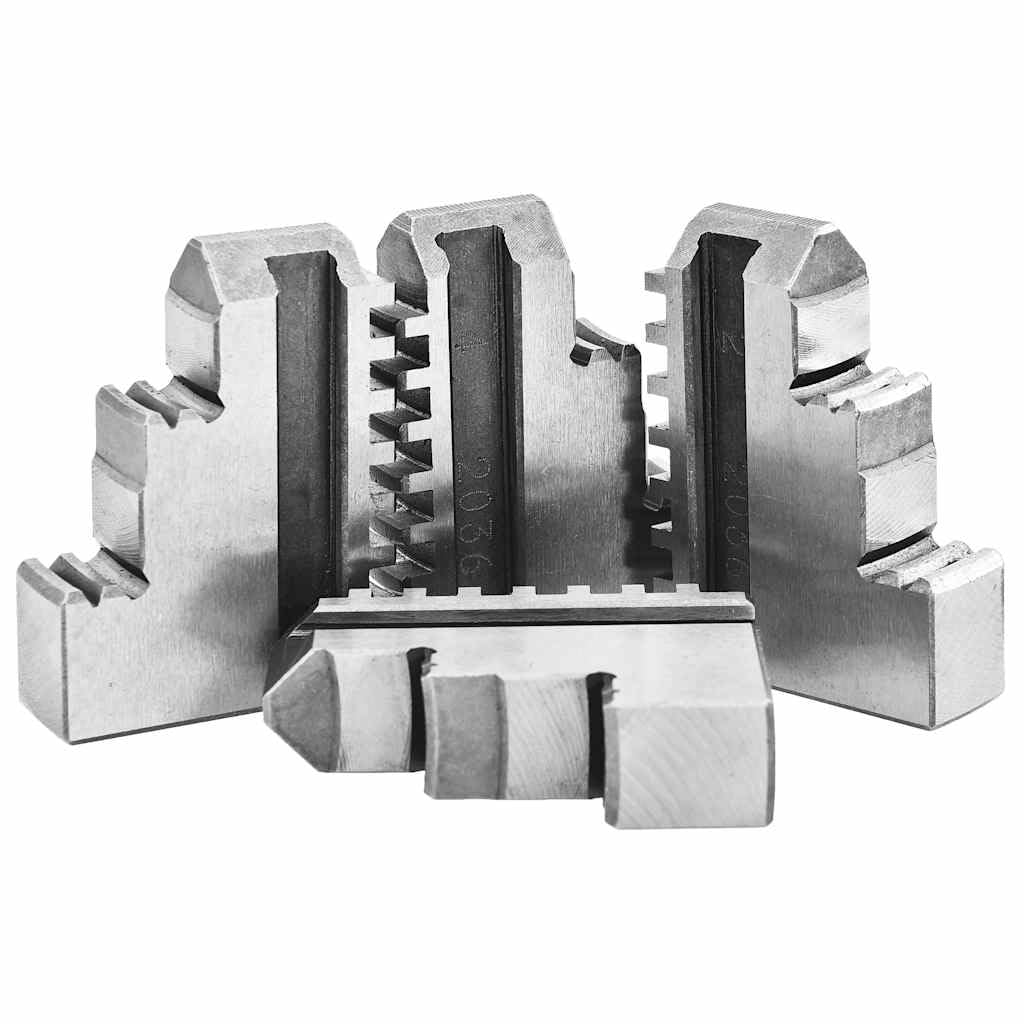 Mandril giratorio de 4 mandíbulas autocentrado de acero de 160 mm con 4 mordazas y llave portabrocas para una sujeción precisa, sujeción y fijación en taller, carpintería y bricolaje