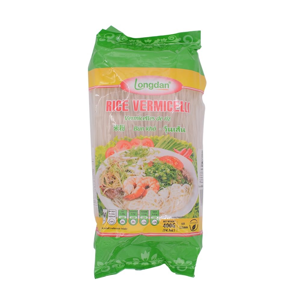 Longdan Rice Vermicelli, 1.2mm, 400g