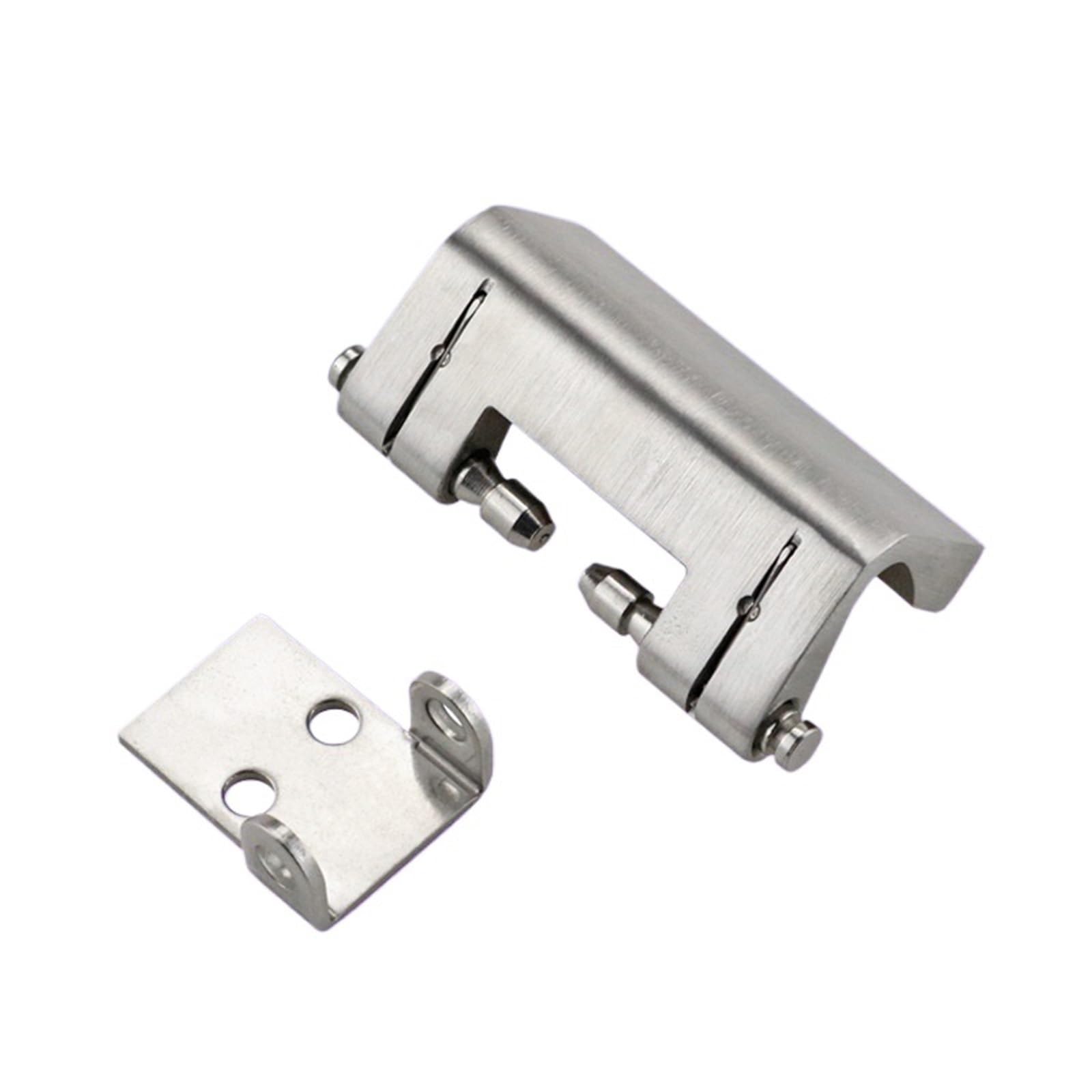 FQJYXWEWL XG02-022-5S-1 304 Stainless Steel Bent Right-Angle Load Bearing Thickened Hinge 1Pcs