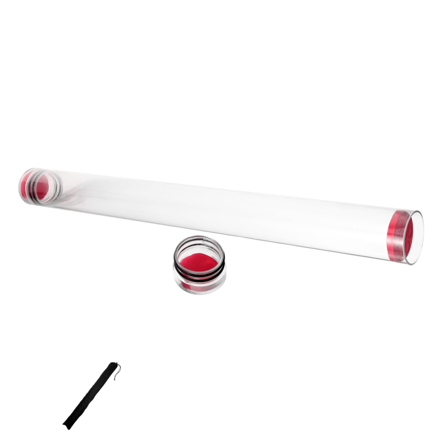 KOMBIUDA Float Tube Accessories Fishing Floats Organizer Storage Tube for Fishing