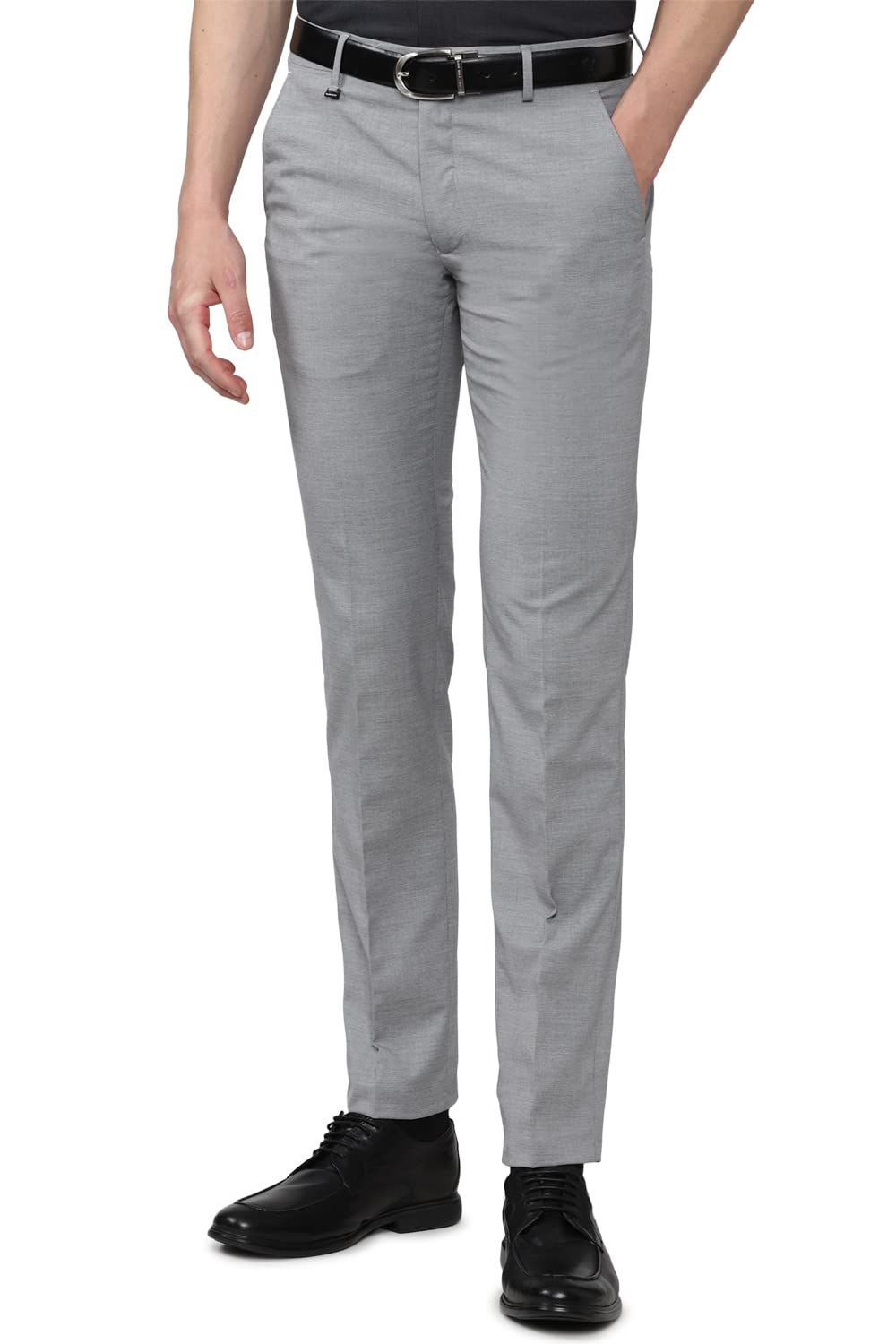 van heusen Men's Slim Fit Mid Rise Pants-picture-13