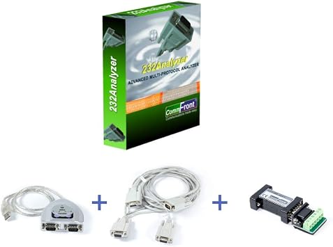 COMMFRONT 232Analyzer Bundle # S2، Advanced RS232 / RS485 / RS422 / TTL Serial Protocol Analyzer