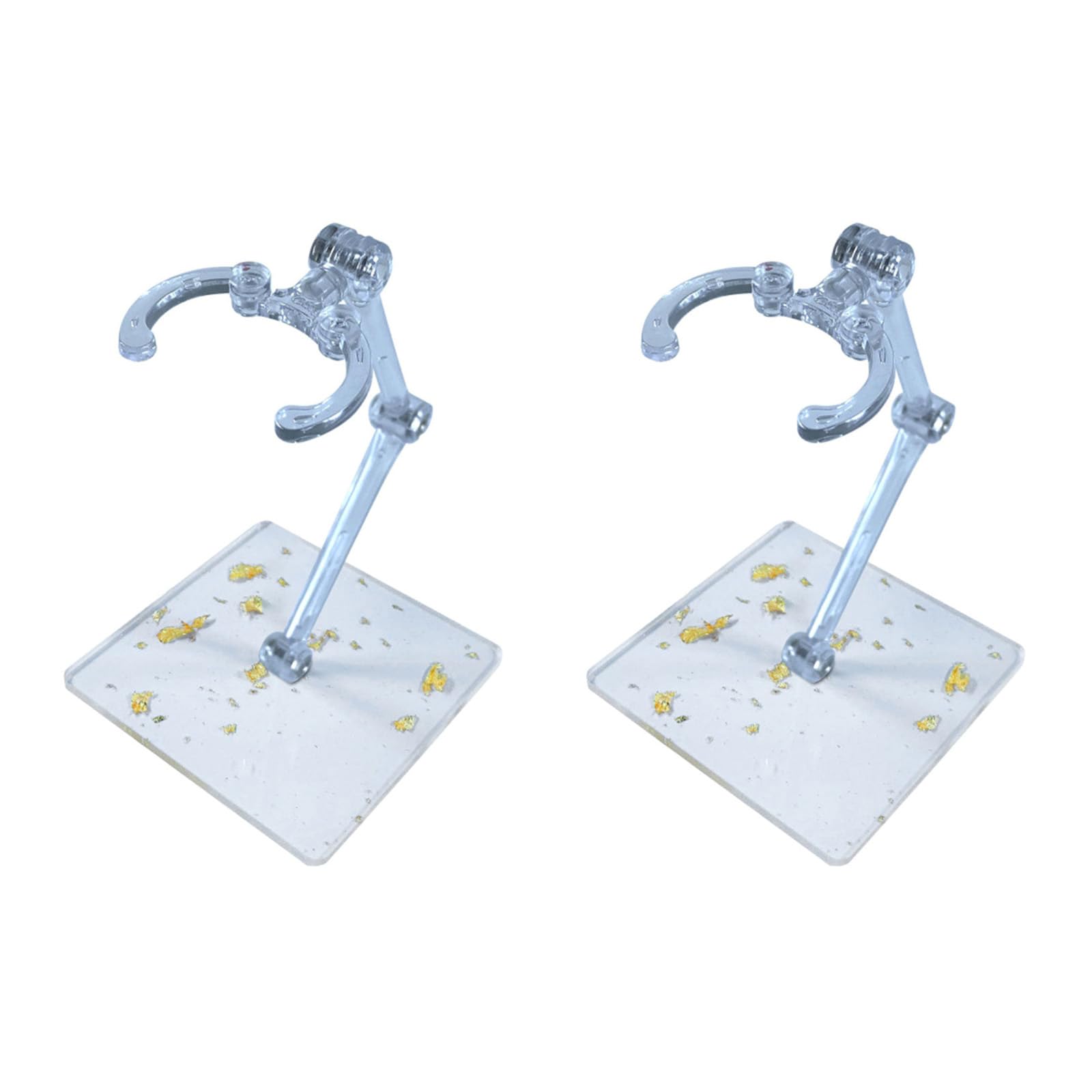hogtnd Quick Assembly Model Figures Display Stand, Figures Display Base for Anime Dolls and Miniature Statues, Pack of 2 Stand