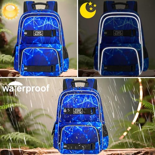 Image of Laptop Backpack, 16 Inch School Bag College Bookbag, Water Resistant Backpacks for Teens Girls Boys Women Men Students