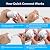 SpiroPure Inline Filter NSF Coconut Shell Granular Carbon Water Filter with 1/4" Quick-Connect, 2" x 10" (1 Pack)