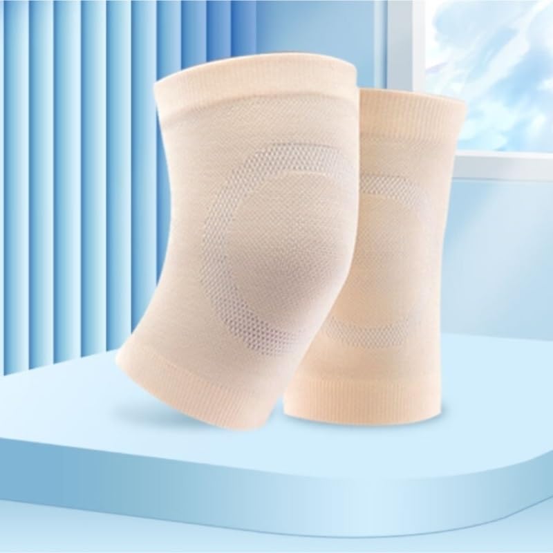 Exercise, protection Knee Pads Warm Joints Thin Breathable Sports Meniscus Knee Protection Unisex for Fitness, cycling, running, playing football(Gray)