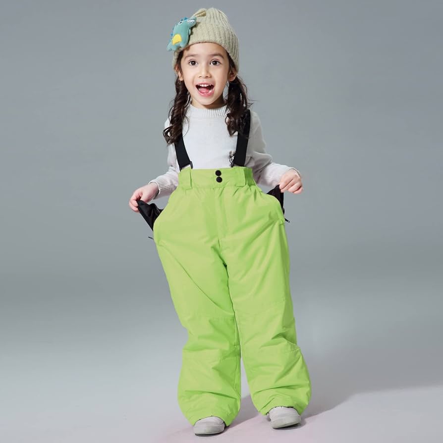 Amazon.com: Kid's Snow Ski Bibs Waterproof Overalls for 3