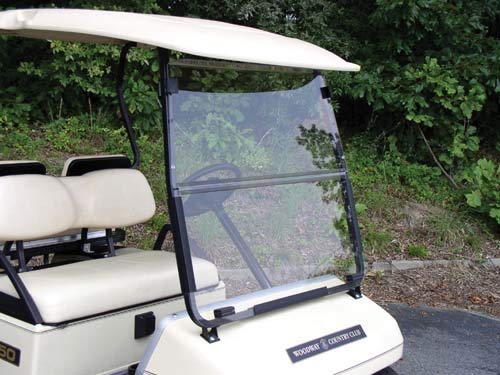 Clear Fold Down Golf Cart Windshield for Yamaha G22 2003-2006