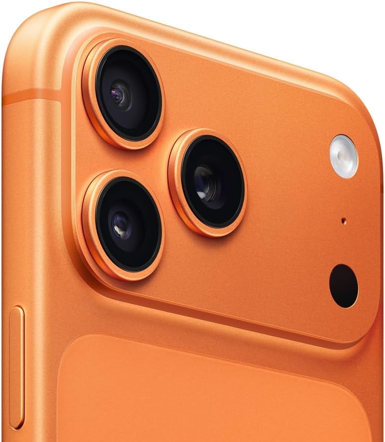 Close-up of the Apple iPhone 17 Pro Max camera module