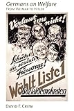Germans on Welfare: From Weimar to Hitler