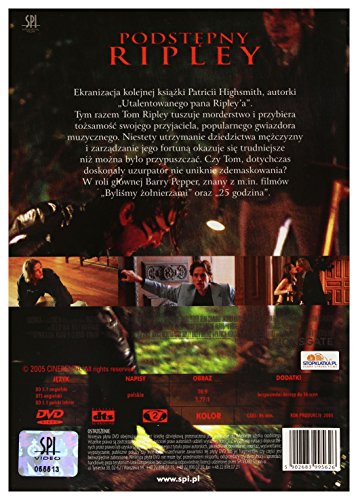 Ripley Under Ground DVD de importación disco original sin doblaje castellano 3
