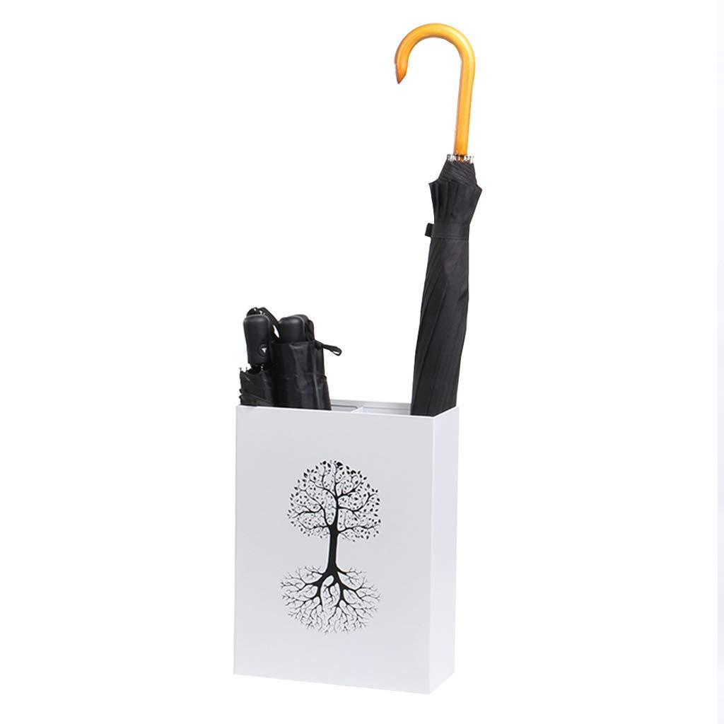 Porte-Parapluie en métal avec plateau amovible pour éviter les sols mouillés