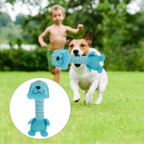 POPETPOP Cão Mastigar Brinquedos Interativos Brinquedos Do Cão de Pelúcia Em Forma de Cão Dentição B