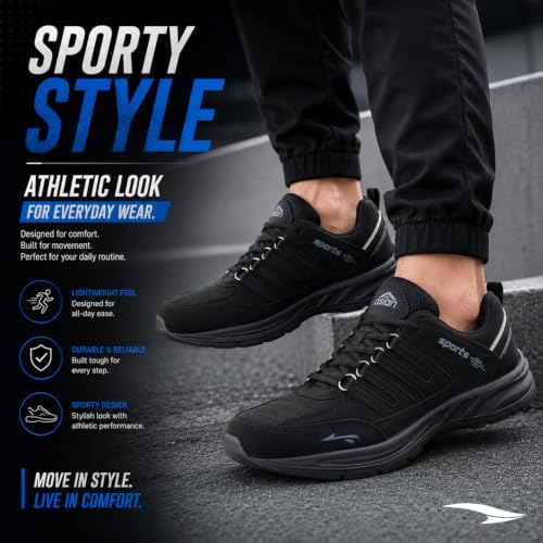 Image of ASIAN Men's Cosko Sports Running,Walking,Gym,Training Sneaker Lace-Up Shoes for Men's & Boy's
