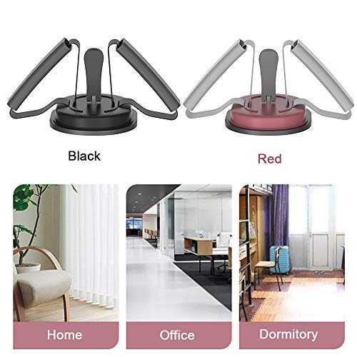 Sit Up Bar, Andoer Assistentes de abdominais portáteis Treinadores abdominais centrais para exercíci