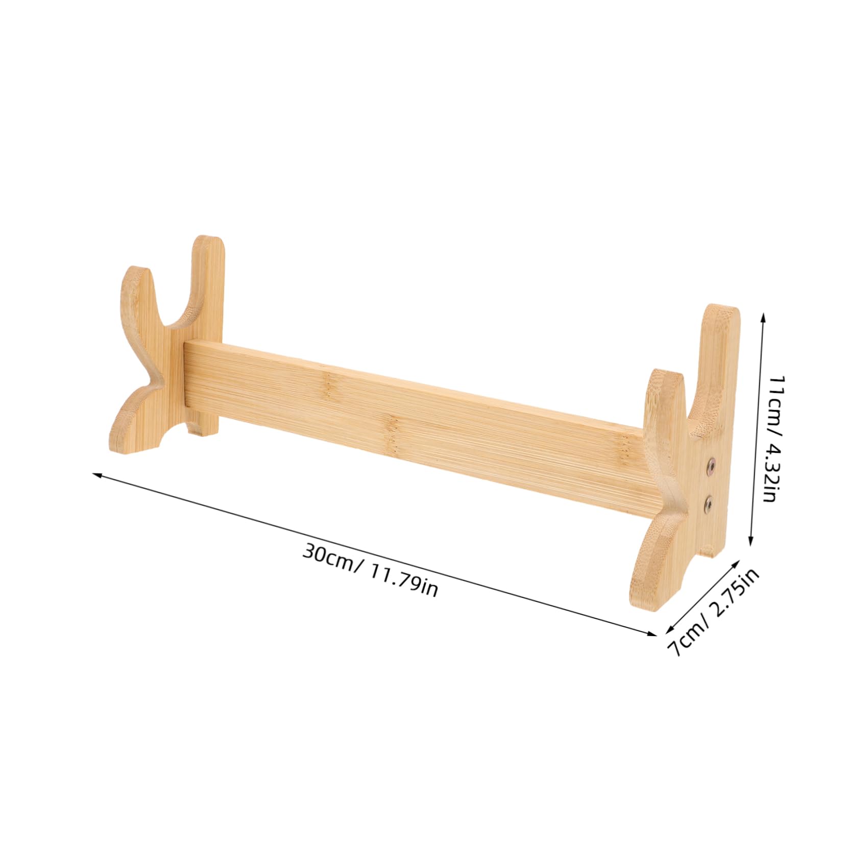 SUPVOX 1Set Household Storage Rack Durable Wooden Sword Stand Organizer for Display and Storage of for Retail and Craft Show Usage