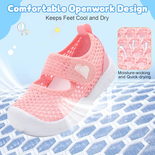 Image of BARERUN Toddler Water Shoes Infant Baby Swim Shoes Kids Barefoot Sandals