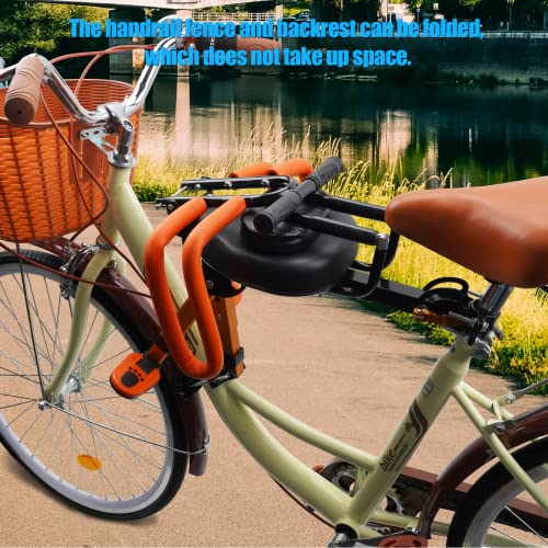 Ousexi Child Bike Seat Front Mounted,Retractable Toddler Bike Seat Suitable For Children 2~6 Years #TOP2