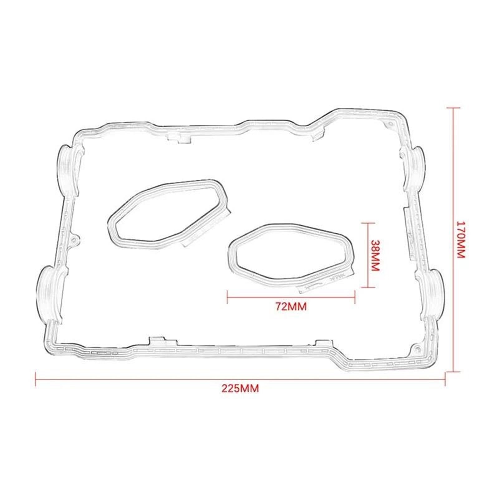 Kit De Juntas De Motor Junta De Culata Para Motocicleta Para F750GS F 750 GS F850GS ADV F900R F900XR Kit De Reparación Y Sellado De La Tapa De Válvulas Del Motor