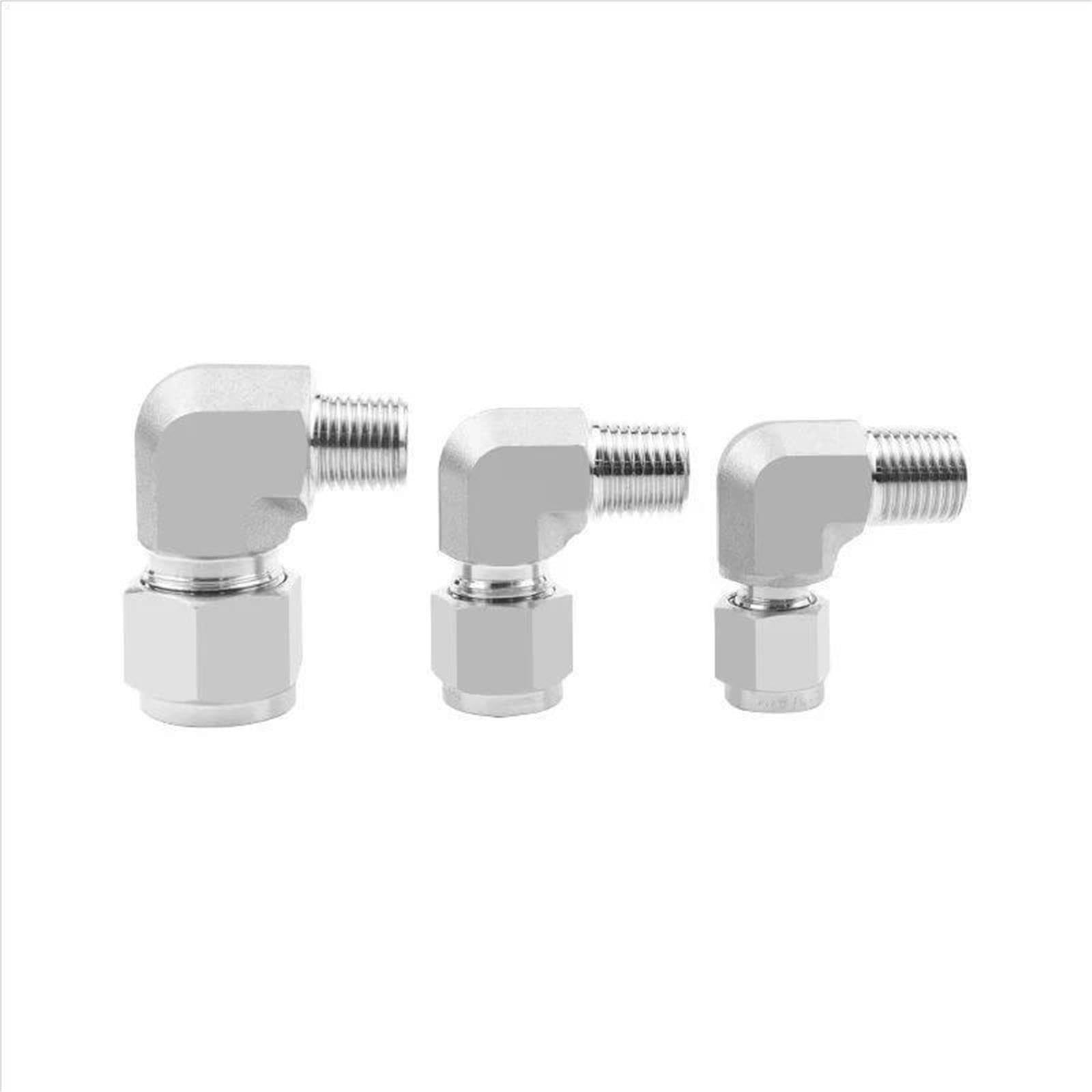 Adaptateur de joint plomberie à Compression coude 90 degrés avec écrou UNF