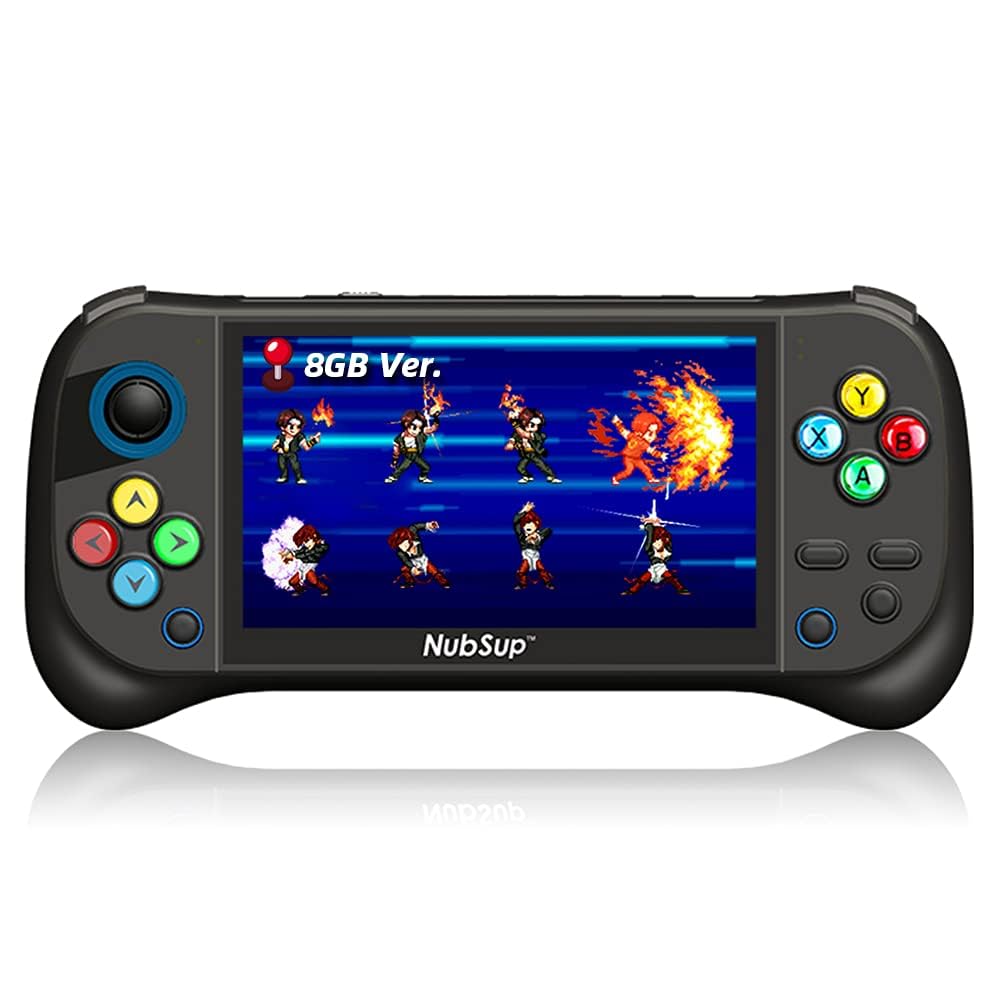 Handheld Game Console 5 inch Retro Handheld Video Games Consoles Built-in Rechargeable Battery Portable Style Preinstalled Hand Held Game Consoles System